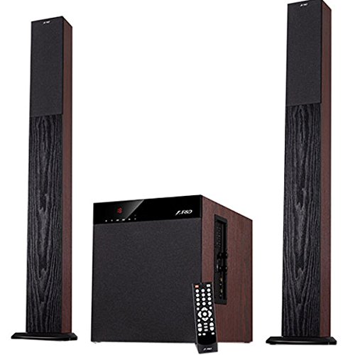 F&D T-400X Full Wooden 2.1 Tower Bluetooth Speaker